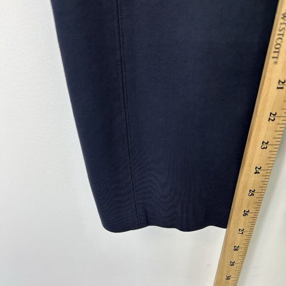 Spanx Ponte Perfect Pants Womens Size Small Navy Pull On Ankle - Picture 6 of 9